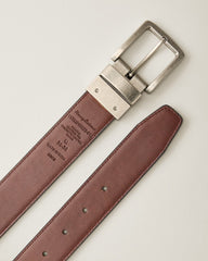 Big & Tall Reversible Wide Feather-Edge Belt - Black/Brown