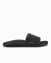 Women's OluKai Ulele Slides - Black