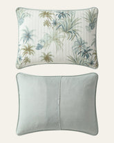 Serenity Palms Standard Quilted Sham - Blue