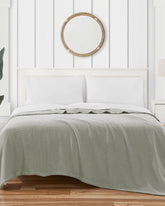 Bahama Coast Pelican Gray King Blanket - Grey