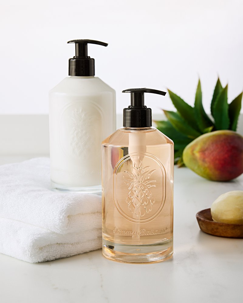 Maui Mango Glass Hand Soap & Lotion Set - Maui Mango