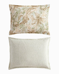 Palm Paradise Reversible 3-Piece King Comforter Set - Sage Green