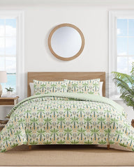 Mystic Palms Reversible 3-Piece Full/Queen Comforter Set - Multicolor
