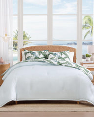 Birds of Paradise Reversible 3-Piece King Comforter Set - Blue/Greenblue