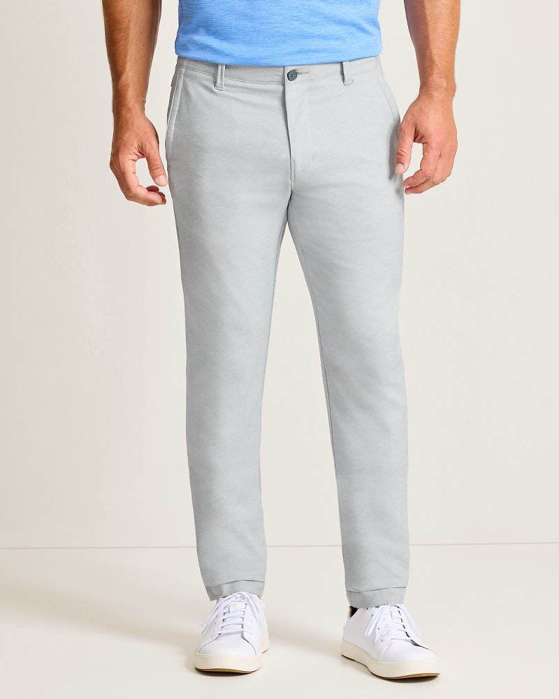 Big & Tall On Par IslandZone Flat-Front Pants - Harbor Mist