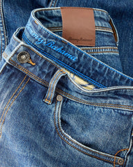 Big & Tall Indigo Palms Jeans - Med Indigo Wash