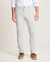 Big & Tall Nova Wave Stretch-Seersucker Sand Stripe Pants - Glass Bottle
