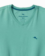 Big & Tall New Bali Skyline V-Neck T-Shirt - Azure Water