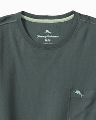 Big & Tall Bali Skyline Long-Sleeve T-Shirt - Dark Twilight Blue