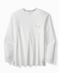 Big & Tall Bali Skyline Long-Sleeve T-Shirt - White