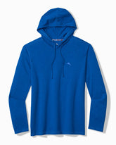 Big & Tall Bali Beach Long-Sleeve Hoodie - Blue Splash