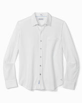 Big & Tall San Lucio Stretch Knit Shirt - White