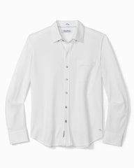 Big & Tall San Lucio Stretch Knit Shirt - White