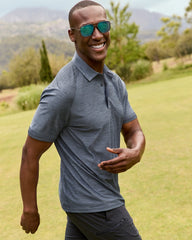 Big & Tall Palm Coast Pro IslandZone Polo - Turbulence