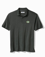Big & Tall NFL Bay Stripe IslandZone Polo - green_bay_packers
