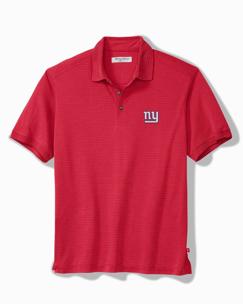 Big & Tall NFL Bay Stripe IslandZone Polo - ny_giants