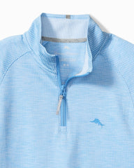 Big & Tall Palm Pro Half-Zip IslandZone Sweatshirt - Blue Expanse
