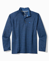 Big & Tall Palm Pro Half-Zip IslandZone Sweatshirt - Maritime