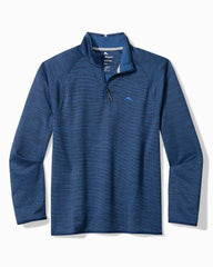 Big & Tall Palm Pro Half-Zip IslandZone Sweatshirt - Maritime