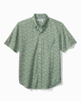 Big & Tall San Lucio Lotus Stretch Knit Shirt - Highland Green