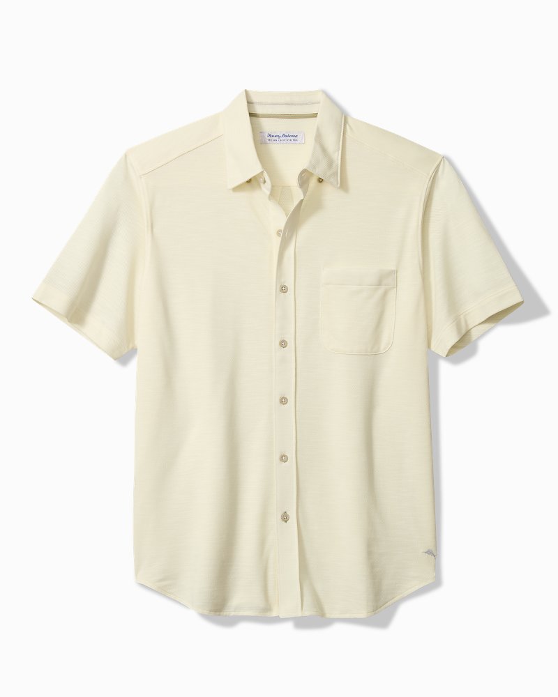 Big & Tall San Lucio Tides Stretch Knit Shirt - Lychee