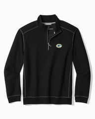 Big & Tall NFL Montego Beach Half-Zip Sweatshirt - green_bay_packers