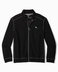 Big & Tall Montego Beach Full-Zip Sweatshirt - Black