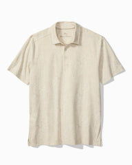 Big & Tall Palisades Paisley Polo - Oyster