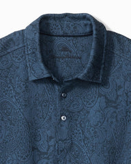 Big & Tall Palisades Paisley Polo - Lake
