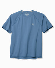 Big & Tall Chill Time Bay IslandZone Short-Sleeve Rash Guard - Infinity Sky