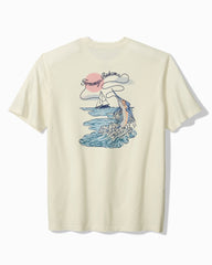 Big & Tall Reel Catch Graphic T-Shirt - Vanilla Ice