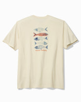 Big & Tall Sardinia Soiree Graphic T-Shirt - Vanilla Ice