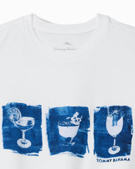 Big & Tall Three's a Party Graphic T-Shirt - White