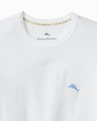 Big & Tall Paradise in a Bottle Lux Long-Sleeve T-Shirt - White