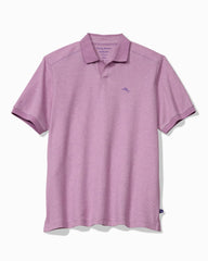 Big & Tall Emfielder Johnny Collar IslandZone Polo - Hyacinth Purple Heather
