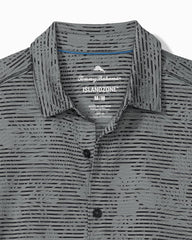 Big & Tall Costa Wave Twilight Canopy IslandZone Camp Shirt - Night Cap