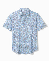 Big & Tall San Lucio Valega Stretch Knit Shirt - Coastline