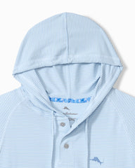 Big & Tall Catch the Wave IslandZone Hoodie - Sky Blue
