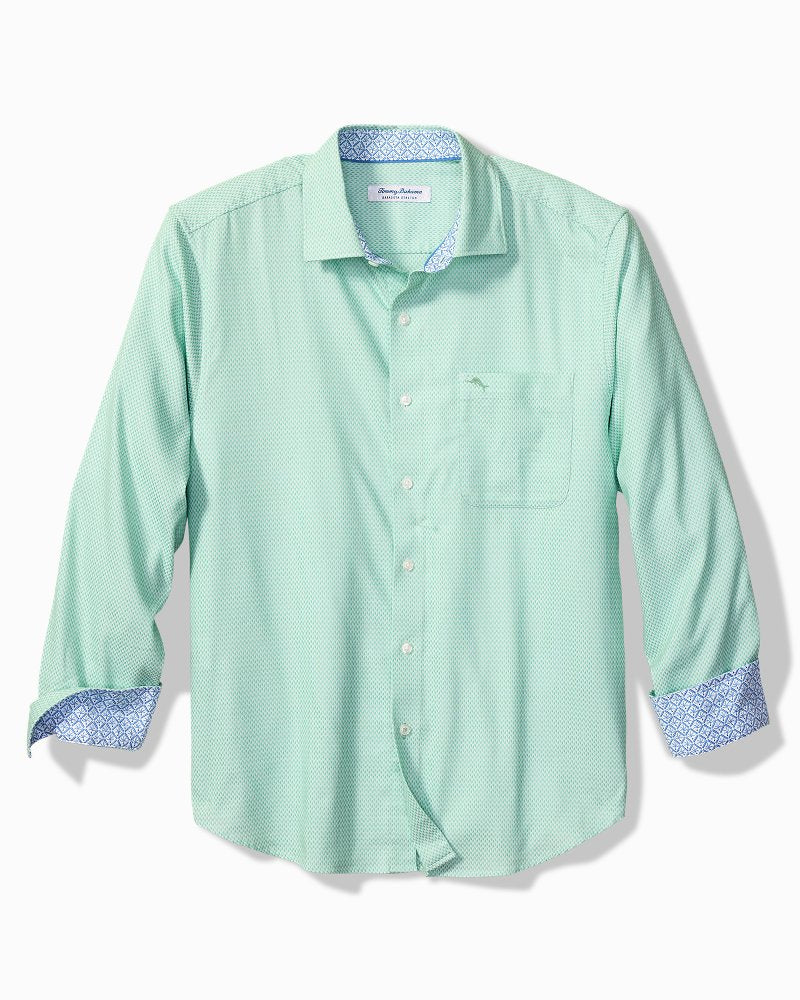 Big & Tall Sarasota Stretch Ventura Coast IslandZone Shirt - Dusty Jade Green
