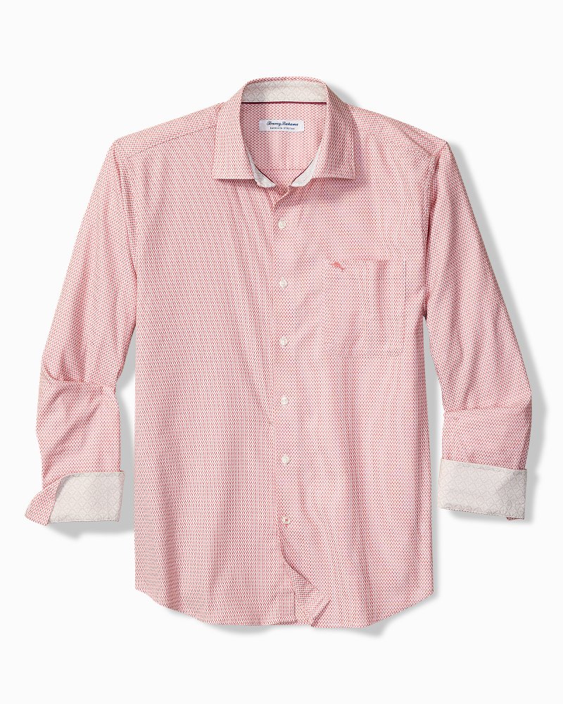 Big & Tall Sarasota Stretch Ventura Coast IslandZone Shirt - Spicy Clay
