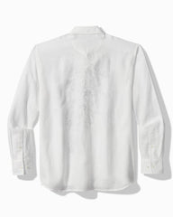 Big & Tall Tide the Knot Long-Sleeve Linen Shirt - White