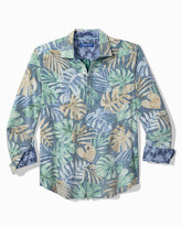 Big & Tall Coastline Cord Jungle Fade Shirt - Sterling Blue