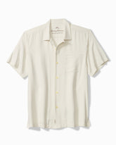 Big & Tall Harbor Luxe Silk Camp Shirt - Continental