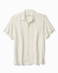 Big & Tall Harbor Luxe Silk Camp Shirt - Continental