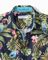 Big & Tall Nova Wave Selva Gardens Cotton-Blend Shirt - Coastline