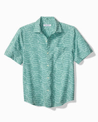 Big & Tall Bahama Coast Tidal Mist IslandZone Shirt - Aquifer