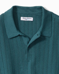 Big & Tall Coolside Sun Bliss IslandZone Polo - Malachite