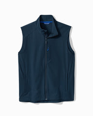 Big & Tall Island Clubhouse Pro Full-Zip Performance Vest - Ocean Deep