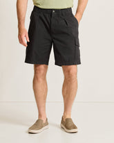 Big & Tall Bahama Survivor E-Waist Cargo Shorts - Black