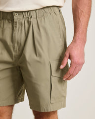 Big & Tall Bahama Survivor E-Waist Cargo Shorts - Rock Shade